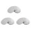 450 Pcs 3 Inch Silver Wine Pourer Discs Drip-Proof Drip Pouring pour Spout pour Wine Thin Slice 1