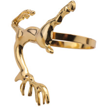 48Pcs Christmas Elk Deer Napkin Rings Gold Alloy Napkin Buckle Napkin Ring Holder Hotel Restaurant Wedding Decoration