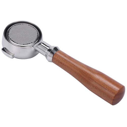 6X 58Mm Coffee Machine E61 No Base Filter Bracket Coffee Bottomless Handle Coffee Spoon Wooden Handle Accessories 1
