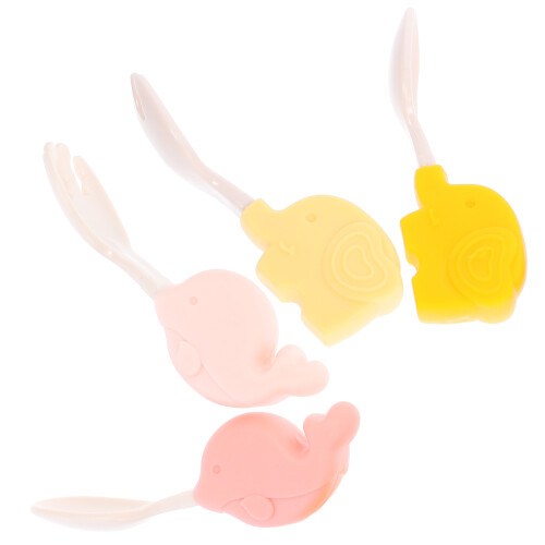 2Sets Baby Set PP Kinderlepels En Zelfvoeding