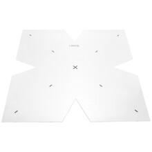 1Bowlcozytemplate Acryl Patchwork Liniaal Voor Thuis