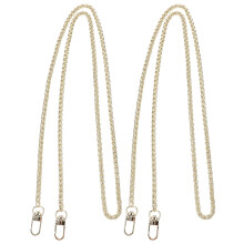2St Stijlvolle Gold Metal Purse Chain Voor Diverse Tassen