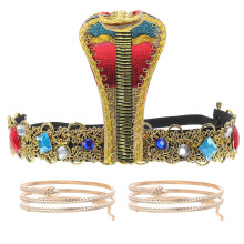 1Set Duurzame Slangarmbanden En Halloween Hoofddeksel Accessoires
