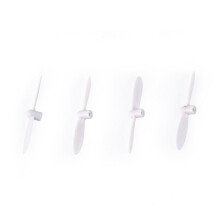 4 witte rotorbladen / voor , ,