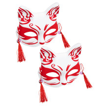 2St Draagbaar Half Masker Patroon Voor Rolspelen