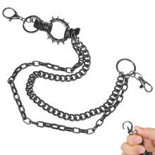 Zilveren Heavy Duty Tailleriem Ketting En Vrouwen