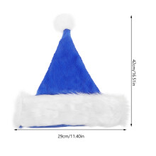 2St Zachte Kerstmuts Santa Hat Voor Kerstfeest En Cosplay