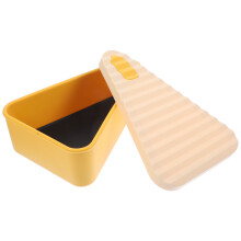 1Geel Silicone Pizzadoosje Voor Vers Voedsel En Maaltijdbezorging