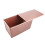 Baking Pullman Loaf Pan with Cover,Bread Pan with Lid,Nonstick Rectangle Corrugated Toast Box for Oven, Dough Cavity 1