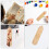 10Sets DIY Bladwijzers, Gravure En Doodle Mogelijkheden 4