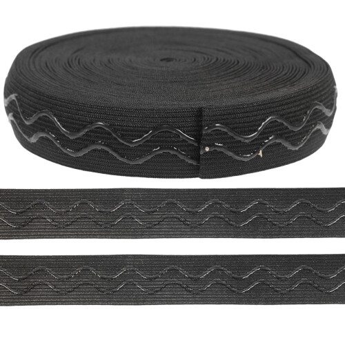 1Roll Stevige Zwarte Elastische Band Voor En Kleding