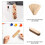 10Sets DIY Bladwijzers, Gravure En Doodle Mogelijkheden 6
