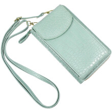1PU Crossbody Bag Vrouwen Met Telefoon En Lipstickvak