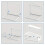 (White) Pull-Out Organizer Rack, Multi-Functional Double-Layer Sundries Storage Rack, Large Capacity Sliding Storage Rack, 6