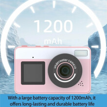 Wasserdichte Kamera, Ergonomische Digitalkamera für Unterwasserfotografie und HD-Video, Unterwasserkamera