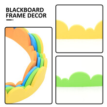 4St Duurzame Foam Randdecoraties Met Fijn Gekarteld Design
