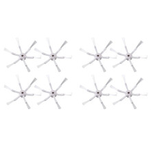 8X Cepillo Lateral de 6 Brazos para 1S MI Robot Aspirador 2 S50 S51 S5 Piezas de Aspiradora Accesorios