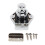 20 Pcs Push Button Keyless Lock  Cupboard Caravan Lock for RV Drawer Cabinet Doors Thickness 15-27mm 8