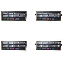 4X CAL-8B Calculagraph Portable, Minuterie Numérique à 8 Canaux, Minuterie de Cuisson de Cuisine Affichage LCD Rappel de Tremblement D'Horloge