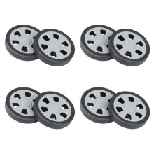 4X Luggage Accessories Wheels Aircraft Suitcase Pulley Rollers Mute Wheel Wear-Resistant Parts Repair 60X12mm