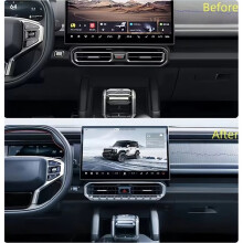 Car Central Control Physical Buttons Fit for Jetour Traveler T2 2023 2024 2025 Modified Car Dynamic Physical Buttons