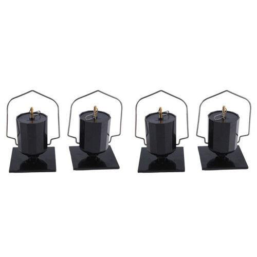 Solar Hanging Display Motor Rotating Small Motor Solar  Wind Spinner Motor Multi-Purposes Rotatable Hook 4Pcs