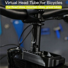 Bicycle Virtual Tube Portable Storage for Mountain Road Gravel Bike Handlebar Disassembly Headset Spacer Conversion