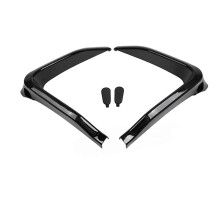 Black Fairing Lower Trim Strips & Corner Trim Plugs Kit for Goldwing GL1500 GL1500SE GL1500A 1988-2000