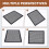 BBQ Grill Grid Mat Non-Stick Mesh Matts Barbeque Reusable Baking Net 5