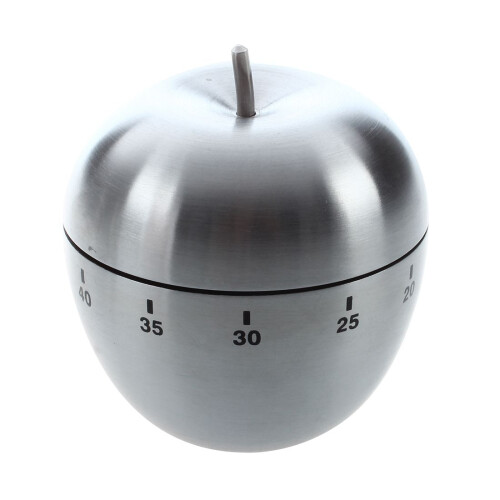 Stainless Steel 60-Minute Countdown Kitchen Cooking Mechanical Alarm Timer Clock -Shape 1