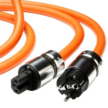 D505 OFC Audio Power Cable EU HiFi Power Cable Audiophile AC Power Cord 250V 16A for Amplifier Speaker Audio System 1M