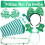 1 Set St Patricks Day Ketting Bril Hoofdband Feestaccessoire 1