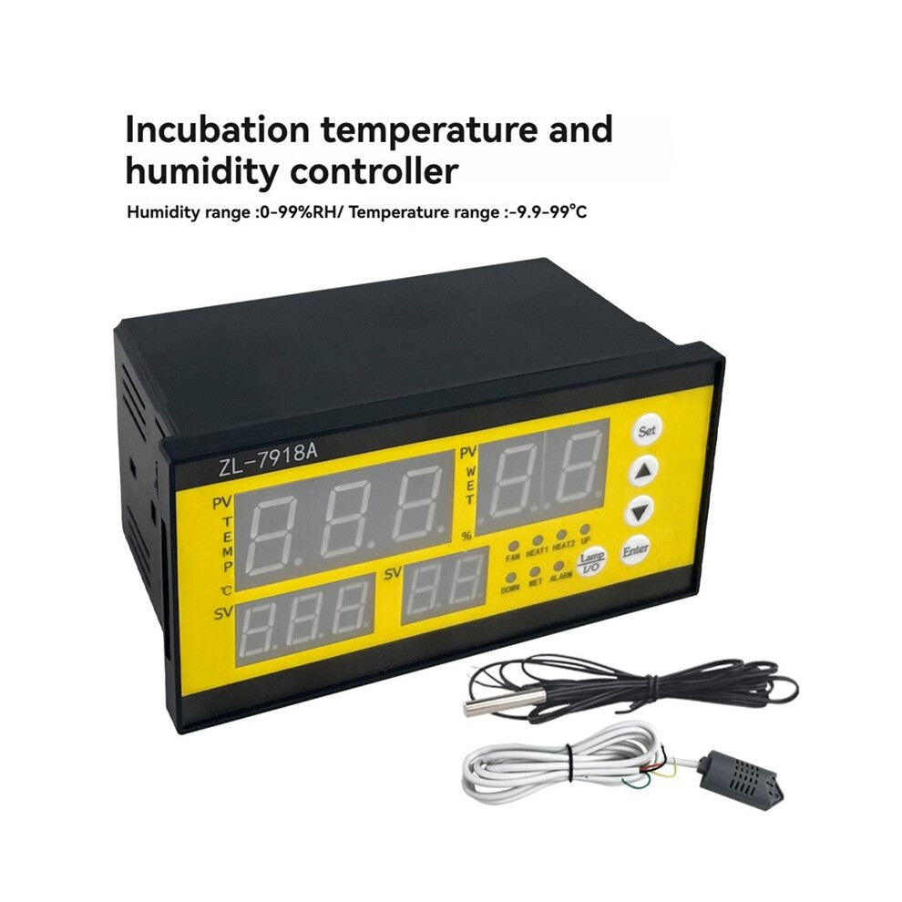 Zl-7918A Incubator Thermostat Automatic Incubator Controller For Egg Incubator Machine Temperature And Humidity Control 6033228560227