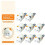 Clockwork Cat Miniatures for Stress Relief Entertainment Clockwork Rolling Kitten Toy for Endless Fun and Relaxatio 1