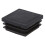 40mm X 40mm Plastic Square Tube Inserts End Blanking Caps Black 40 Pcs 6