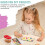 Smooth Surface Durable Wooden DIY Chopping Board Kitchen Decoration Kitchen Tools 12Pack 8