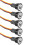 5Pack Dimmable Touch Sensor Button  Home  Controller for DC3.7-24V Closet Corridor LED Strip Light  13T 1