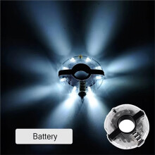 Bike Wheel Hub Lights Bicycle Spoke Light Night Riding Safety Warning Lamp MTB Cycling Accessories Battery-Powered