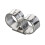 Sterling Silver Earring Back Scroll Medium, Pack of 20, 100% Recycled Silver 4