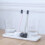 2X Rectangular Ceramic Tray Plate White Porcelain Rectangular Plate Mouthwash Cup Tray Bathroom Living Storage Tray 6
