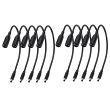 10Pcs Power Charger Converter Adapter Cable Replacement for Small Tips 7.4mm Female to 4.5mm Male Cable Adapters