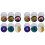 12 Pieces Resin Coaster Mold Large Silicone Geode Mold Irregular Wave Shape Mold DIY Epoxy Tray Mold 2