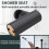 Bathroom Shower  Bracket Brass Wall-Mounted Black Durable Portable Shower Holder Bath Accessories 8