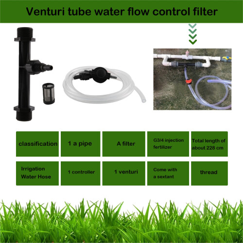 3/4 GartenbewäSserungsgeräT Venturi-DüNger-Einspritzschalter Wasserrohr-Kit 2