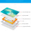 20PCS RFID NFCsmart Chip Badge Clone 0 Sector Writable Tag UID Access Control Thin Card 13.56Mhz Rewritable Copy Key 7