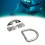 Unterwasserausrüstung D-Ringe-Montagebasis für Tauchgeräte,-C 8