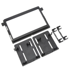 2DIN Car Radio Fascia Frame for Explorer 2006‑2010 Stereo Fascia Trim Dash Panel Install Kit Accessories