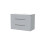 NES Home Wall Hung Cabinet 2 Drawer 800mm Matte Grey with Slim Ceramic Basin 7