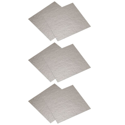 6 x Replacement 12 x 12 cm Plate Mica for Microwave 1