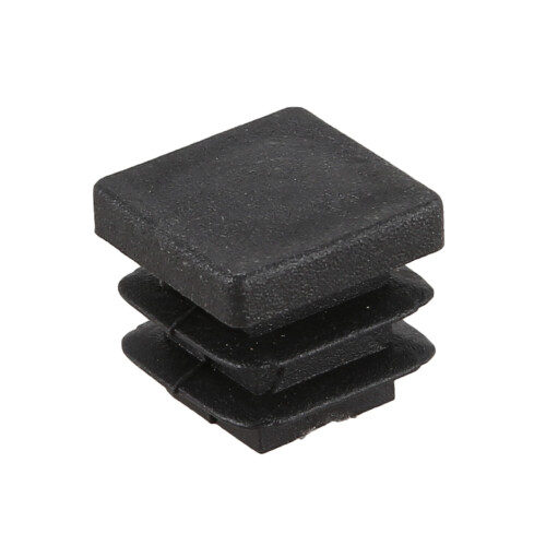 24 Pcs 15mm x 15mm Plastic Square Caps Tube Pipe Inserts End Blanking 2